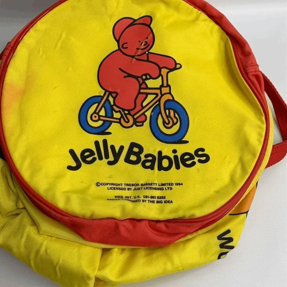 Vintage 1994 Jelly Babies Duffel Bag Trebor‎ Bassett 18x9x9